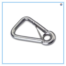 Verzinkter Karabiner mit Öse